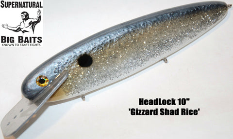 HeadLock 10" Standard Gizzard Shad