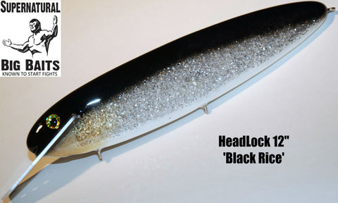 HeadLock 12" Standard Black Rice