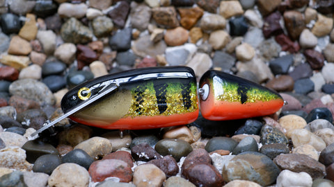 Mattlock 8five Jointed Orange Belly Glitter Perch