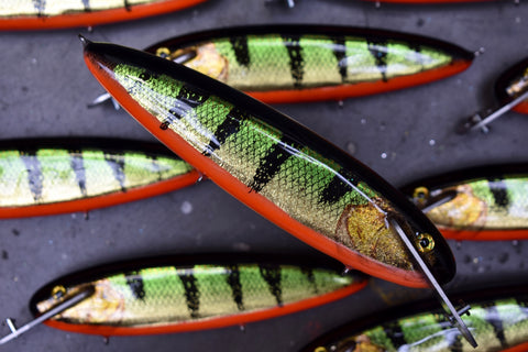 Mattlock 10" Orange Belly Foil Perch