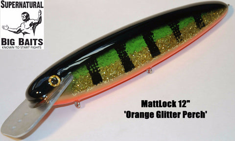 MattLock 12" Supernatural Big Baits MattLock 12" Supernatural Big Baits