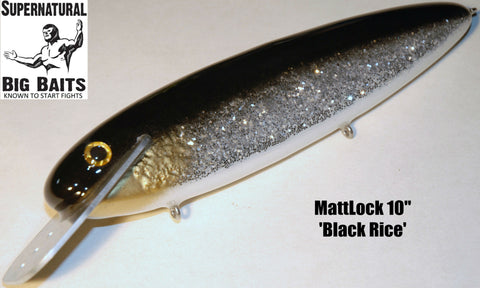 MattLock 10" Standard Black Rice