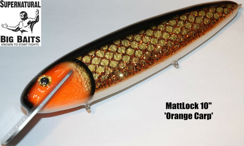 MattLock 10" Standard Orange Carp
