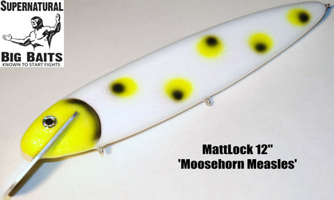 MattLock 12" Standard Moosehorn Measles